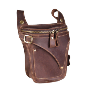 Leather Belt Waist Pack for Men & Women